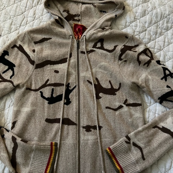 Lambie Cami Hoodie lamb gwen Rare as seen on Gwen Stefani size L - Picture 3 of 5